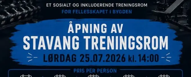 Stavang treningsrom