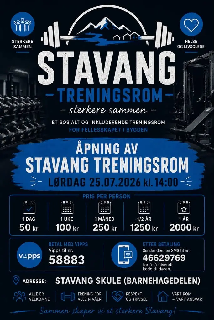 Stavang treningsrom